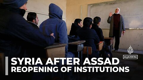 Syria’s schools and public institutions reopen a week after al-Assad’s overthrow