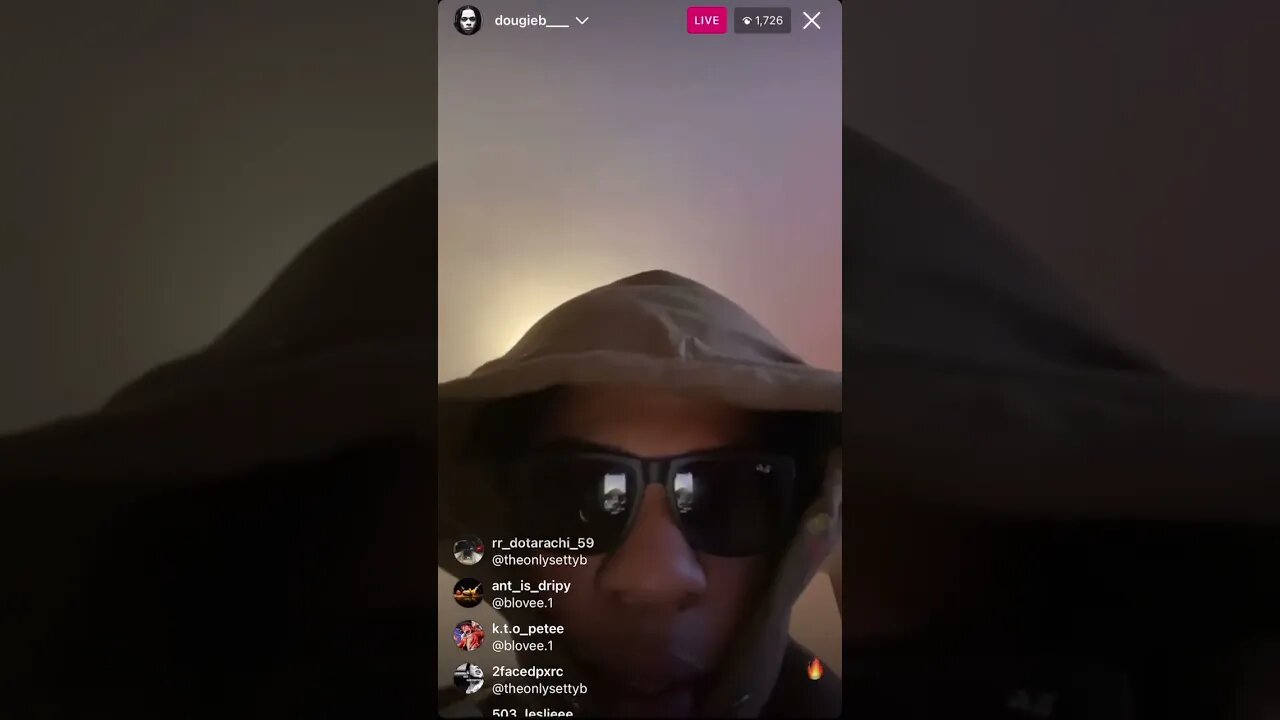 DOUGIE B IG LIVE: DB Late Night ZaZa Sesh & Adds His Homie On Live(01/01/23)