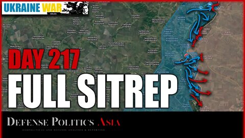[ Ukraine SITREP ] Day 217 (28/9): Ukraine Oskil and Lyman offensives putting Russia in a tough spot