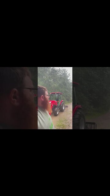 At Least The Tractor is Washed