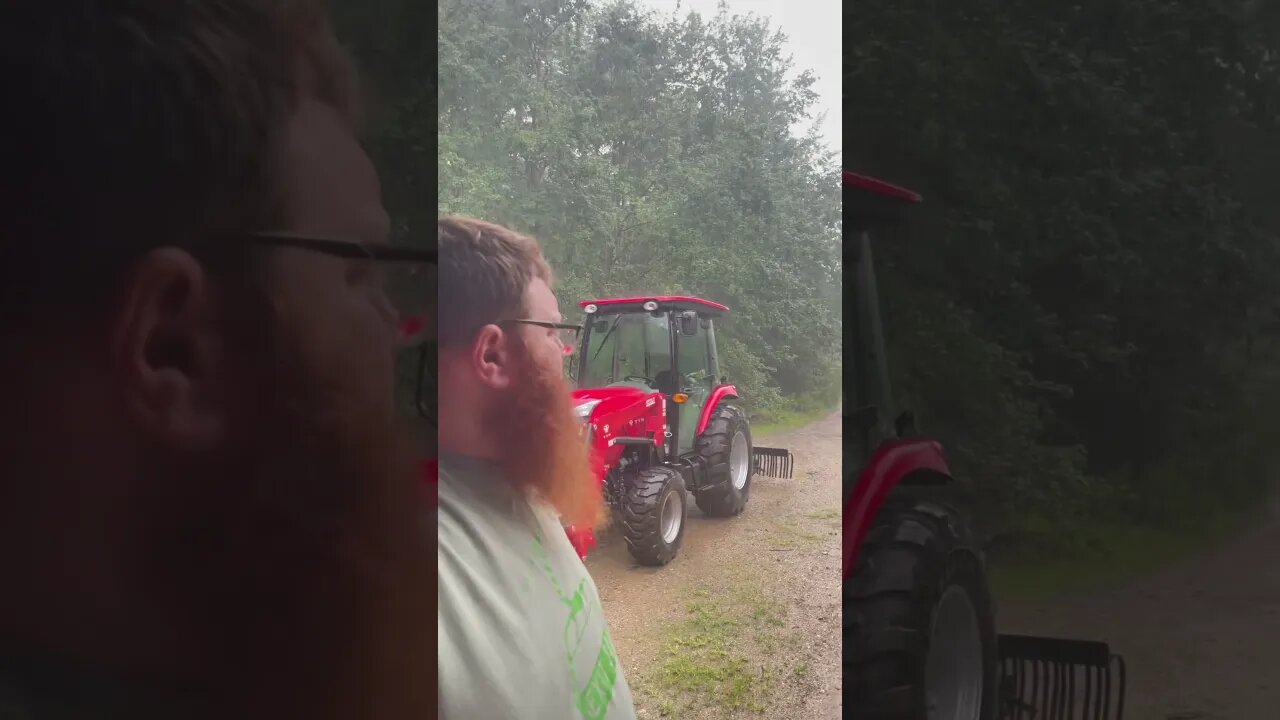 At Least The Tractor is Washed