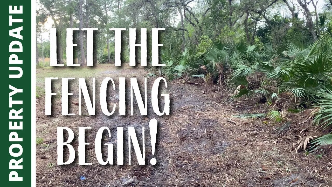 The Fence Line Has Been CLEARED!