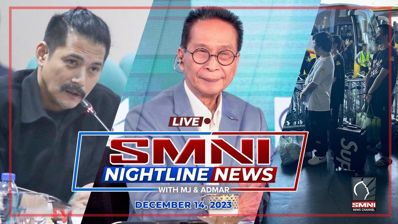 LIVE: SMNI Nightline News with Admar Vilando and MJ Mondejar | December 14, 2023