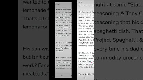 Project Spaghetti: The Short Story