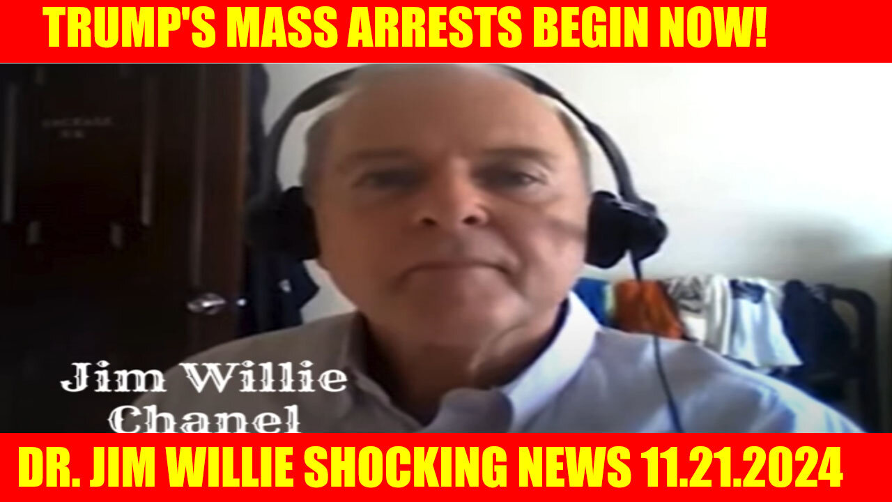 Dr. Jim Willie SHOCKING NEWS 11.21.2024: Trump's Mass Arrests Begin NOW!