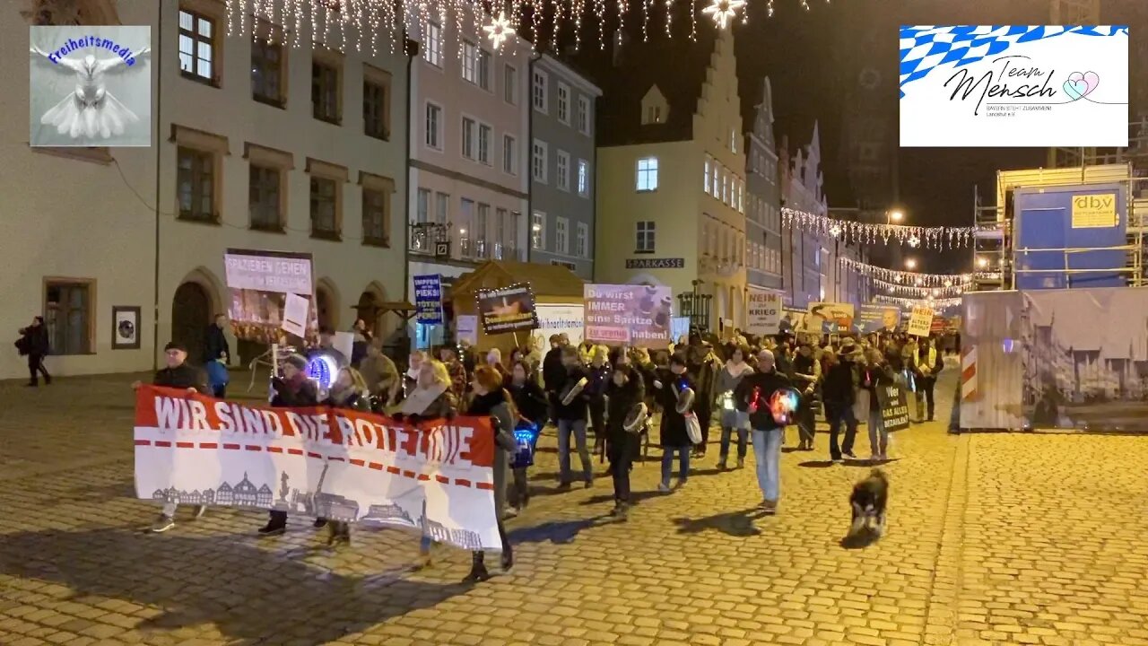 Montagsspaziergang Landshut 19.12.2022 LIVE