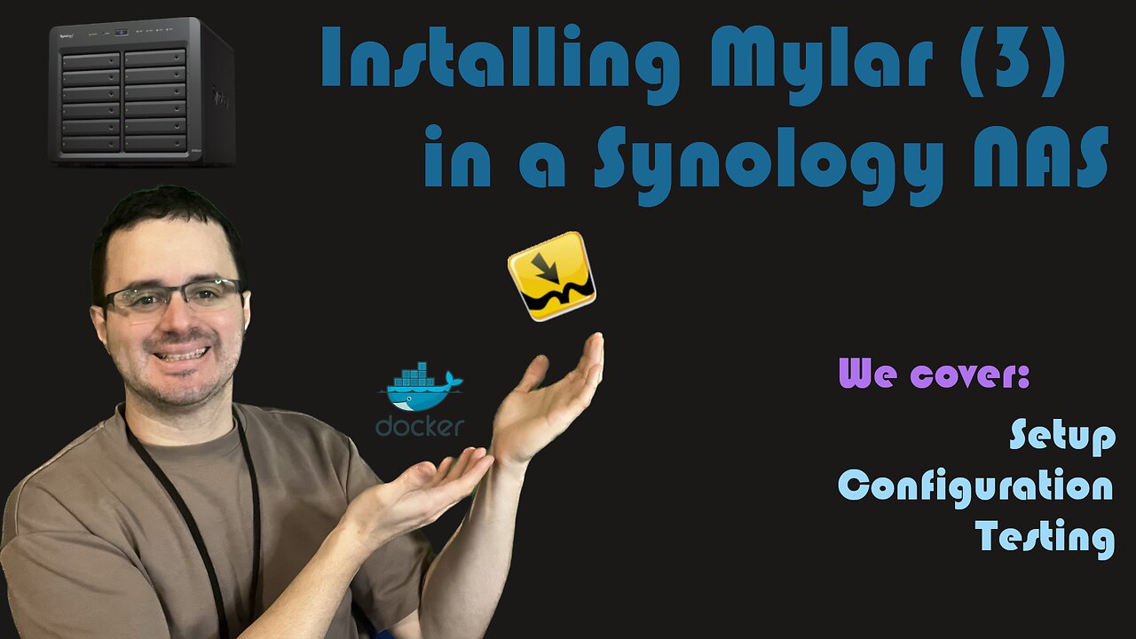 Installing Mylar3 using Docker in a Synology NAS