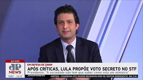 Lula propõe voto secreto para magistrados do Supremo Tribunal Federal