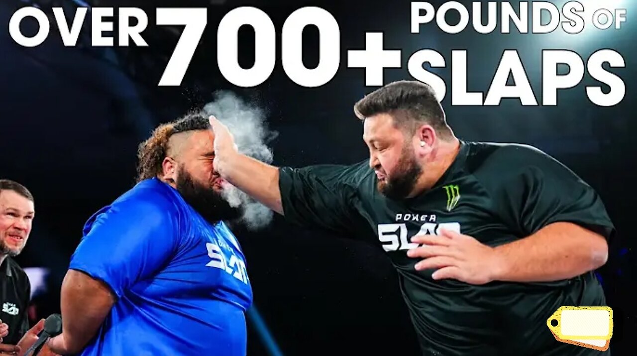 Super Heavyweights Land Massive Slaps | Power Slap 6: Danie Van Heerden vs. Makini Manu