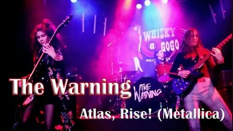 Music Reaction To The Warning covers Metallica's - Atlas Rise