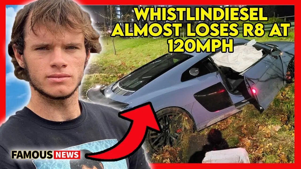 Whistlin Diesel Nearly Totals His Loses Audi R8 At 120 MPH | Famous News