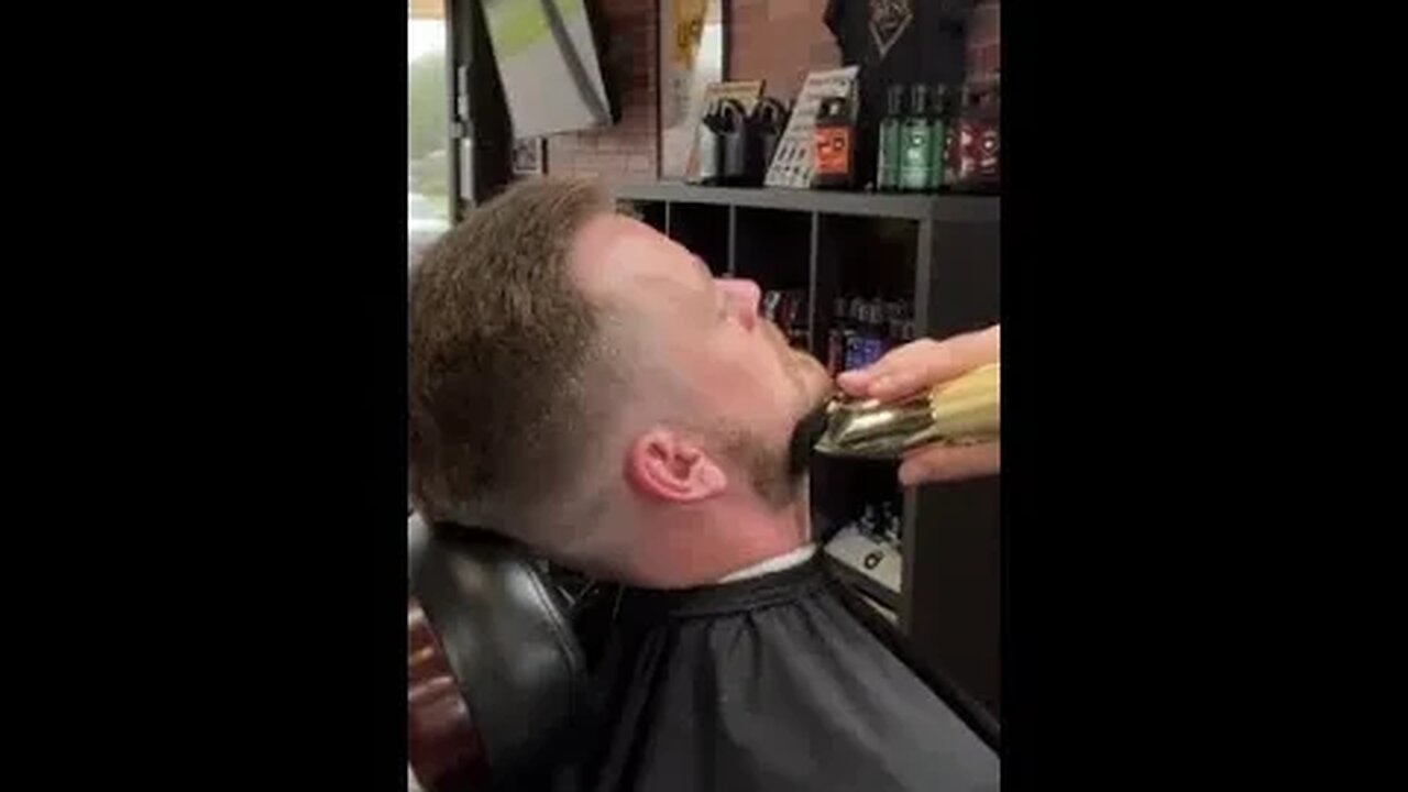 He worked really hard on this beard!