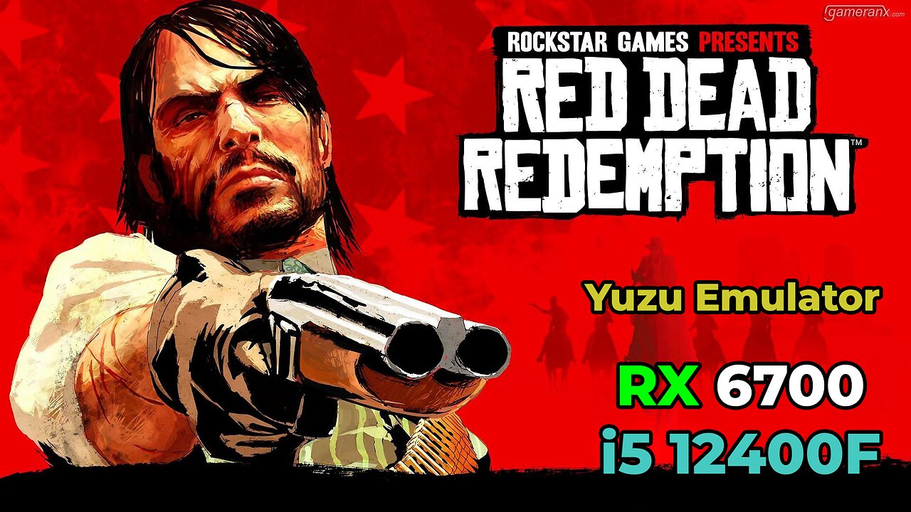 Red Dead Redemption | RX 6700 + i5 12400f | Yuzu Emulator Benchmark