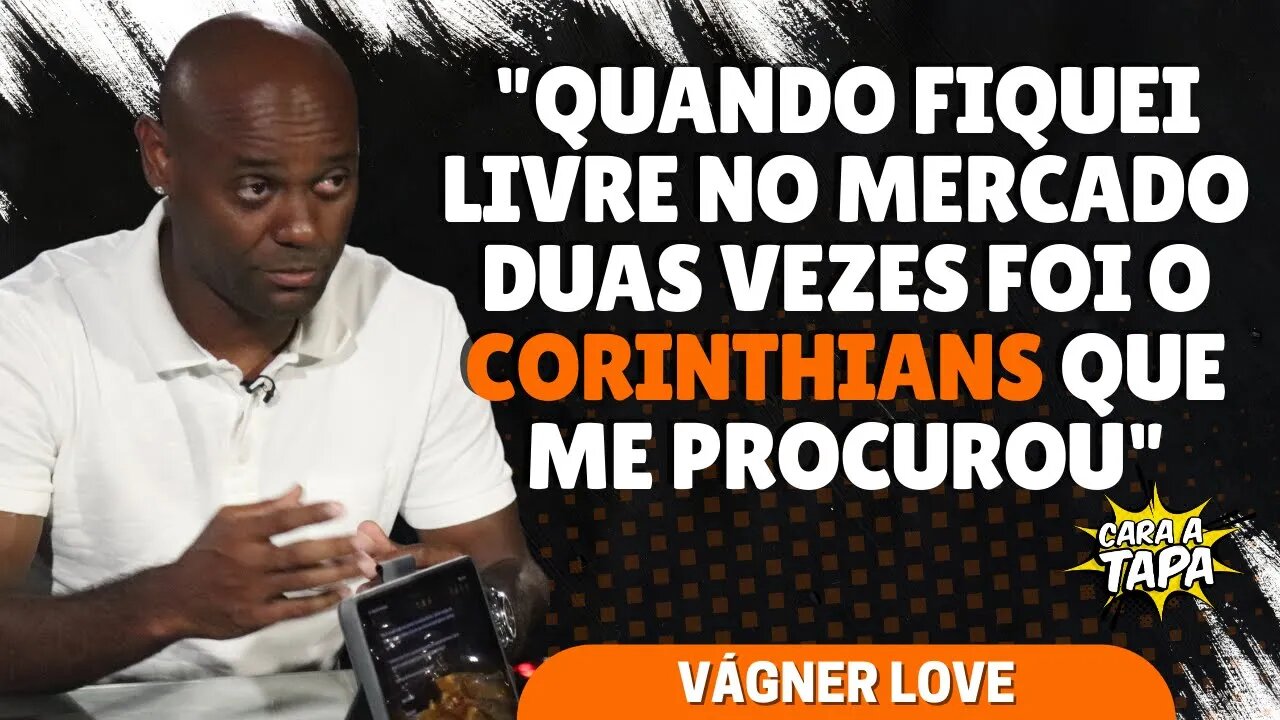 VÁGNER LOVE ADMITE QUE DEIXOU DE TORCER PELO FLAMENGO