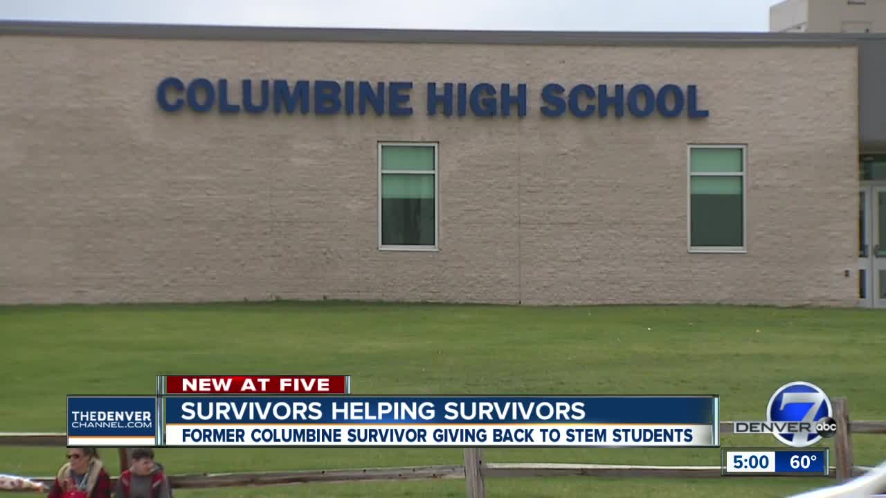 Columbine survivor helping STEM school students with ‘calm down boxes’