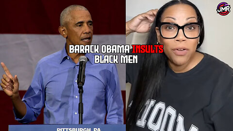 Obama ATTACKS, and INSULTS black men for voting for Trump!