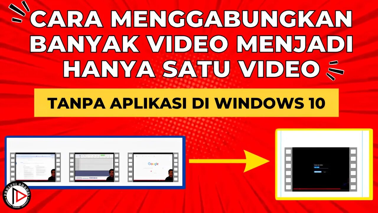 CARA MENGGABUNGKAN BANYAK VIDEO MENJADI SATU VIDEO TANPA APLIKASI DI WINDOWS 10