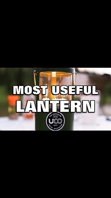 The MOST USEFUL Candle Lantern by UCO #candlelantern #shorts
