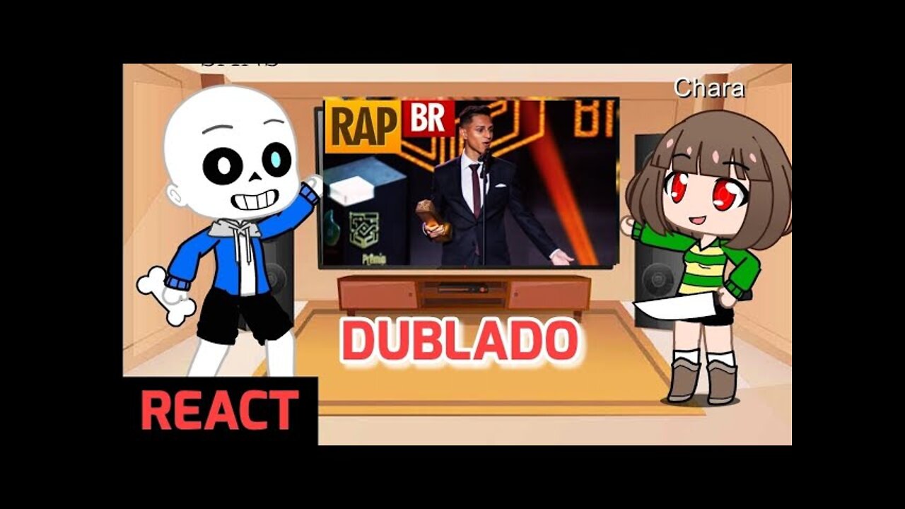 Sans e Chara React ao Rap do Nobru