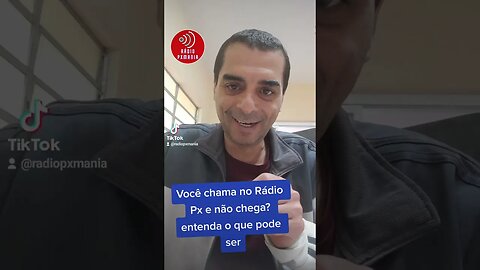 Ninguém te escuta no rádio px pode ser isso