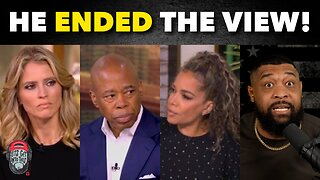 Mayor Adams SHUTS DOWN The View For BASHING RFK Jr .