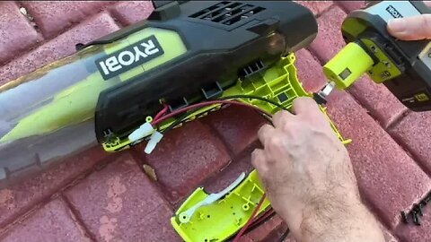Ryobi blower switch repair