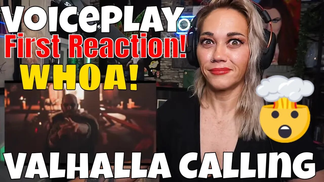 Valhalla Calling - Miracle of Sound (acapella) VoicePlay ft J.NONE | FIRST REACTION | Trending