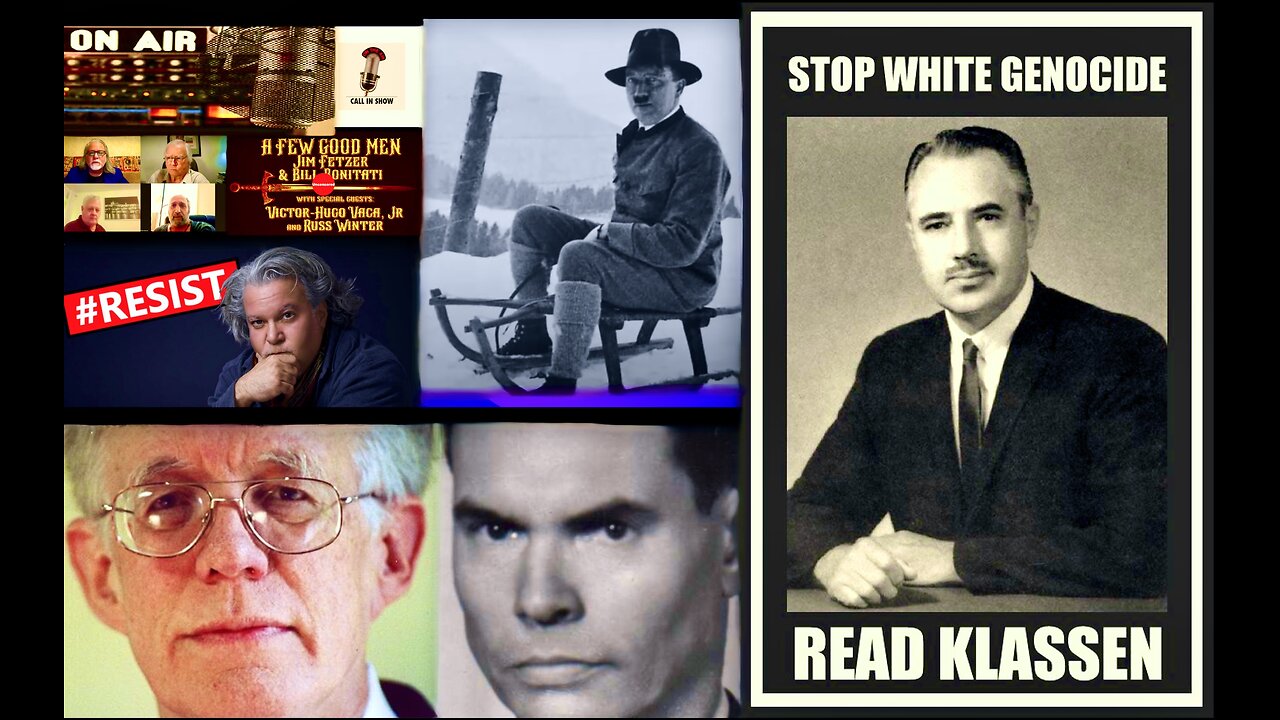 Jim Fetzer Victor Hugo Makes Hierarchy List Behind Hitler George Rockwell William Pierce Ben Klassen