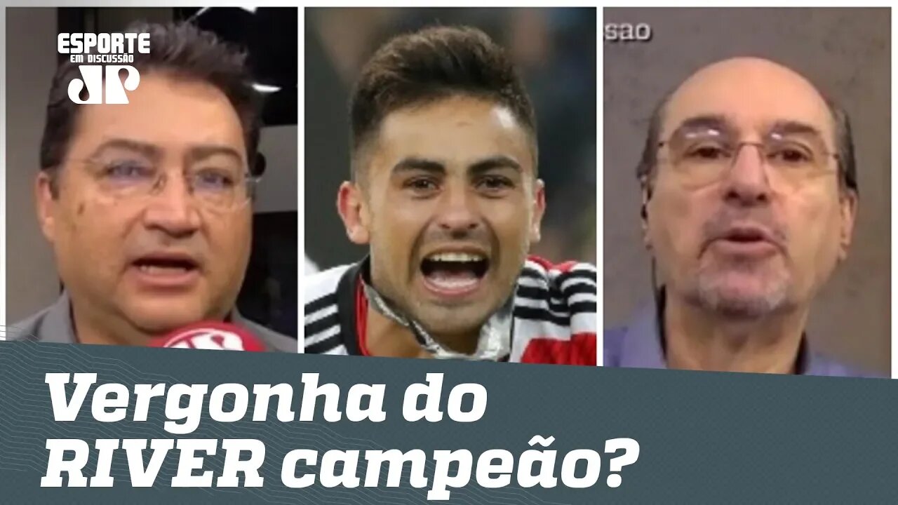 Vergonha? River CAMPEÃO em MADRI gera DEBATE!