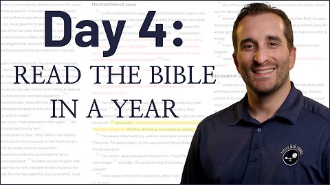 Day 4: The Passover Lamb - Read the Bible in a Year - NIV