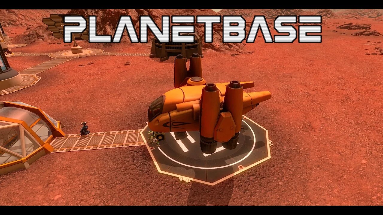 PlanetBase lets play - Base ep 4 - Trading Will Get You Some Cash