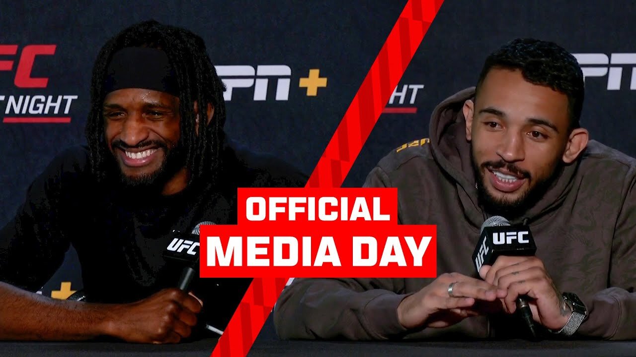 "I Know He's No Slouch" 👀 | UFC Vegas 100 Media Day