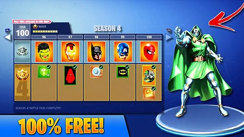 How To Get “FREE SEASON 4 BATTLE PASS!" FORTNITE “FREE SEASON 4 SKINS!” - GET “SEASON 4 SKINS FREE!”