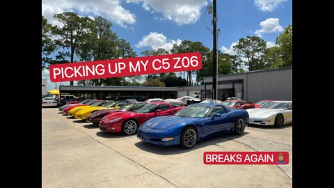 Picking up my c5 z06 from the shop… FAIL