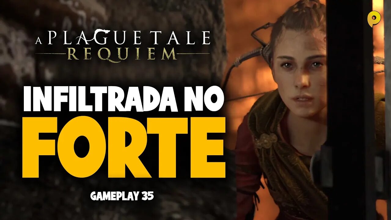 A Plague Tale: Requiem - Infiltrada no forte / Gameplay 35