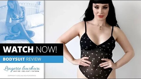 Valis Volkova : Gilly Hicks mesh bodysuit in floral print [PREVIEW]