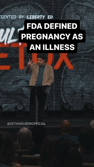 FDA Defines Pregnancy as an ILLNESS🤮