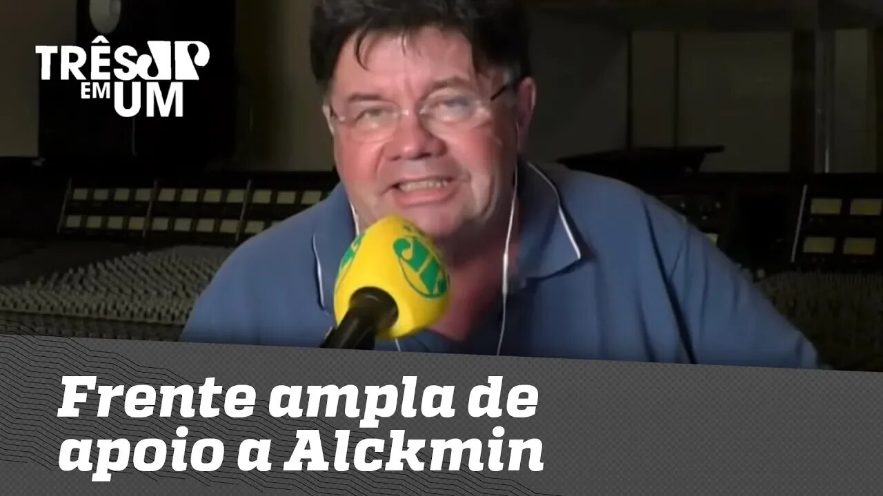 Marcelo Madureira: "A frente ampla de apoio a Alckmin não é ideológica. É oportunista"