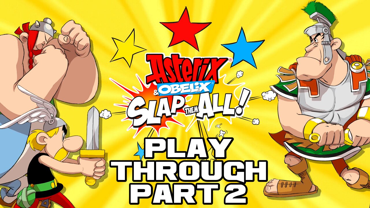 🎮👾🕹 Asterix & Obelix: Slap them All! - Part 2 - Nintendo Switch Playthrough 🕹👾🎮 😎Benjamillion