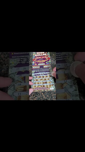 High Roller Lottery Tickets #shorts #lottery