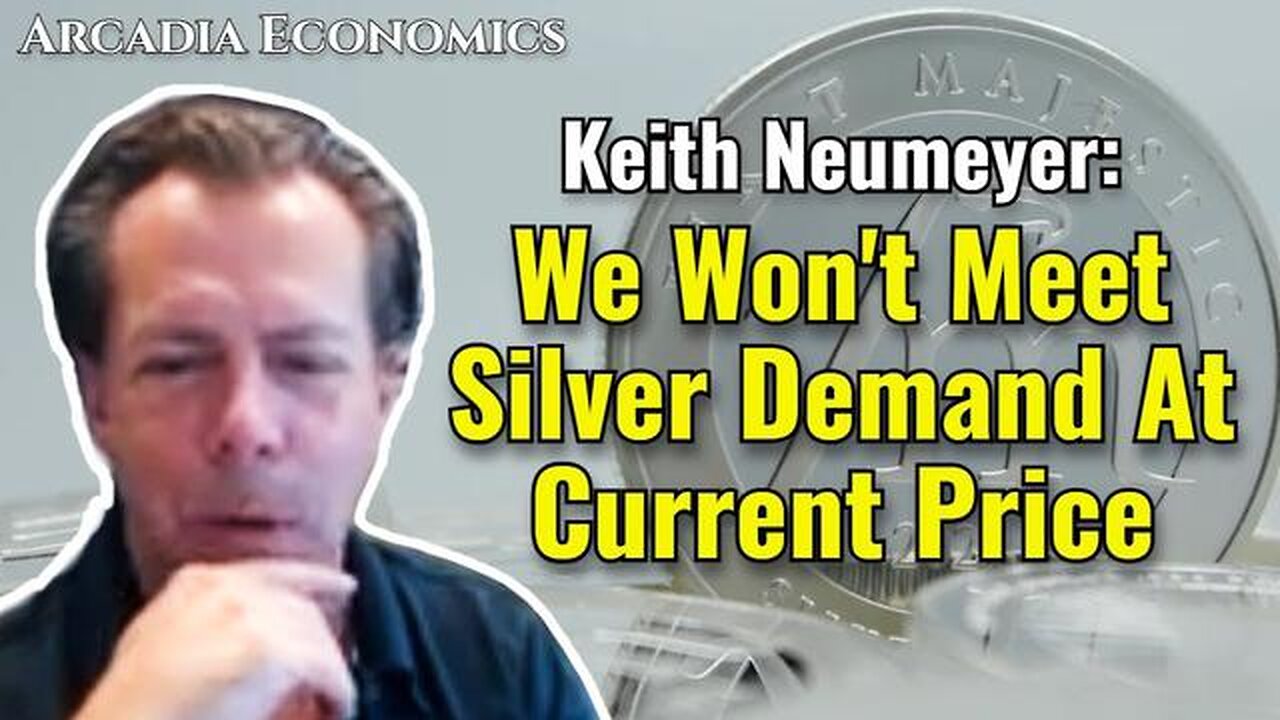 Keith Neumeyer: We Won't Meet Silver Demand At Current Price