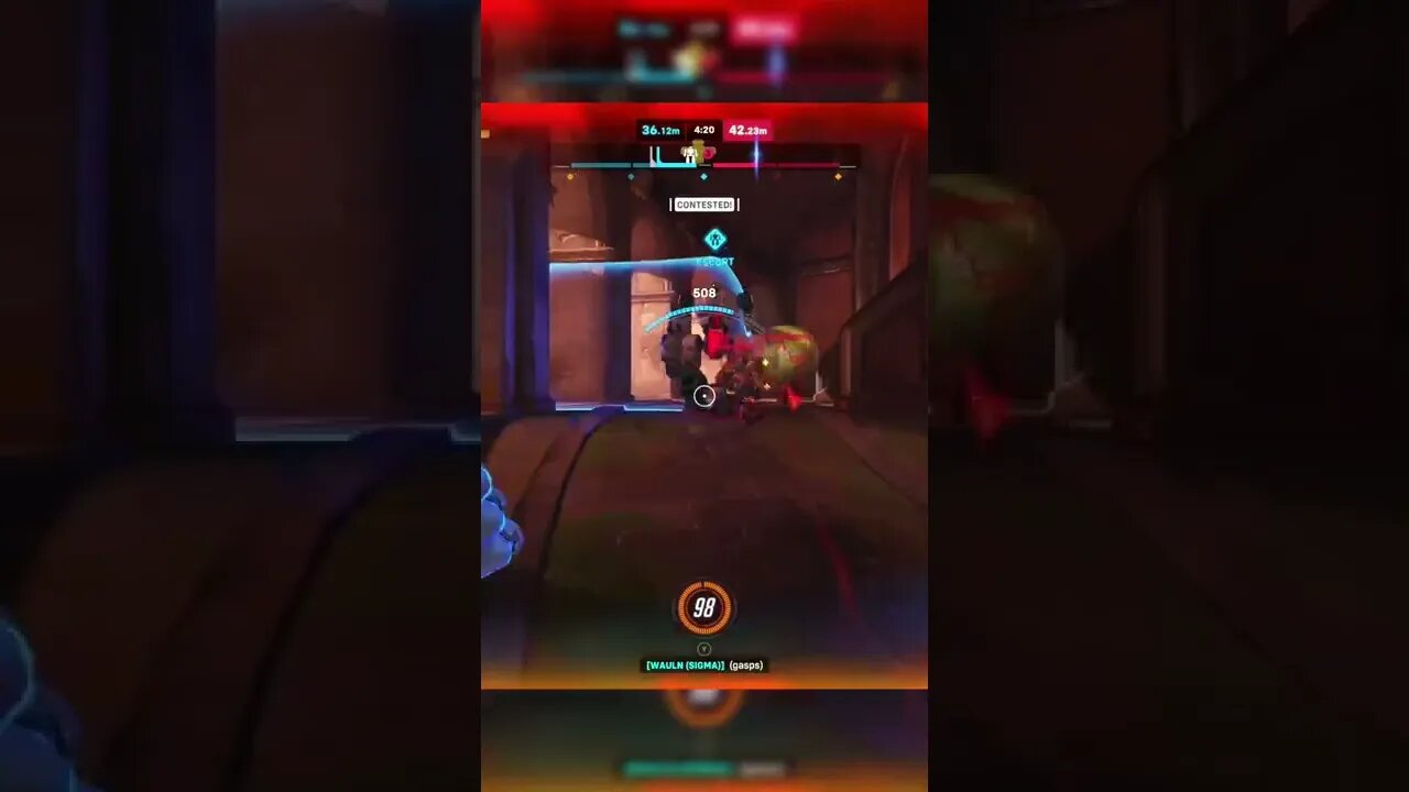 CRAZY PRO ULT #overwatch #overwatchclips