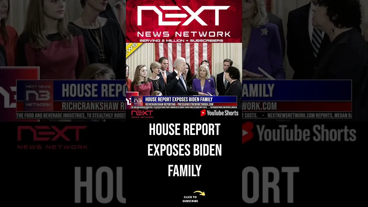 House Report Exposes Biden Family #shorts