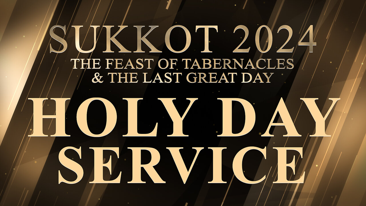 MTOI Sukkot 2024 | Holy Day Service | 10-17-24