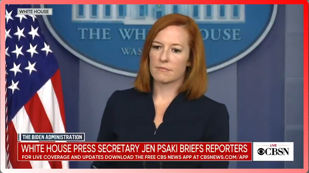 Psaki Answers Questions About Placing Blame on the Unvaccinated - 2598