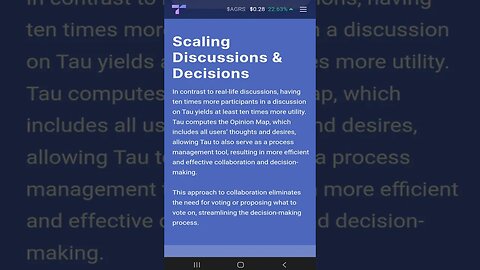 46 Scaling Discussions & Decisions 💎#shorts #TauNet #scalingdiscussions #scalingdecisions #tool