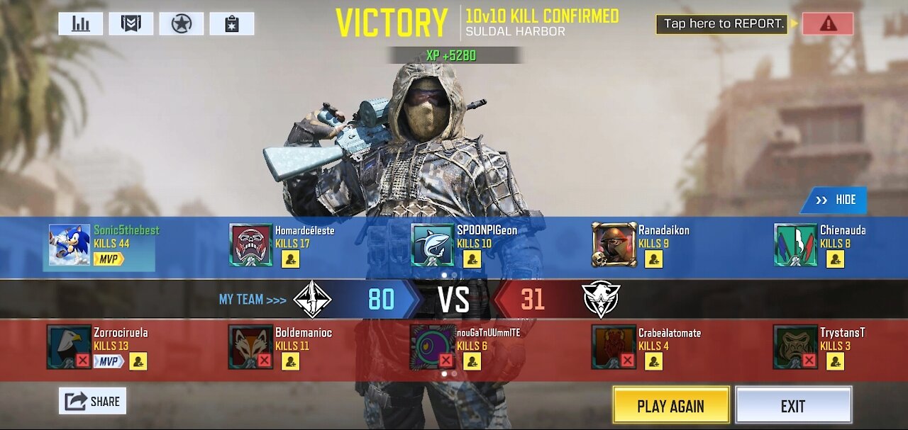 Suldal Harbor 10v10(COD mobile)