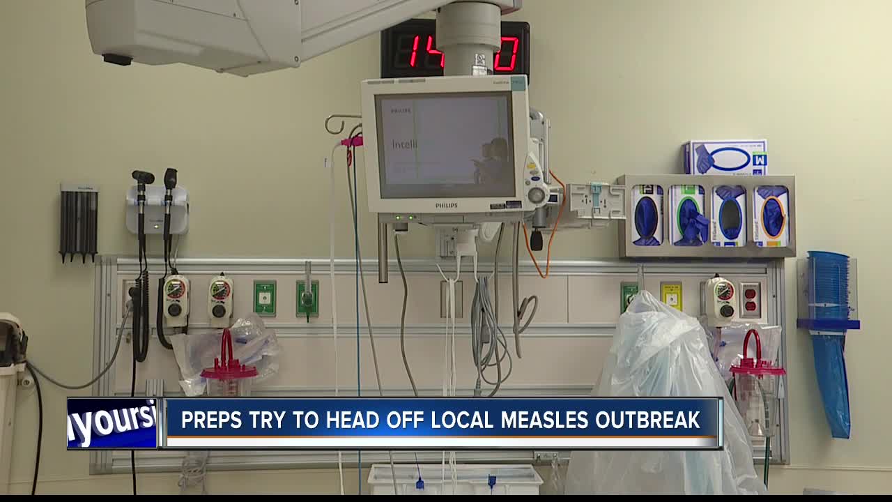 Preparations try to head off local measles outbreak