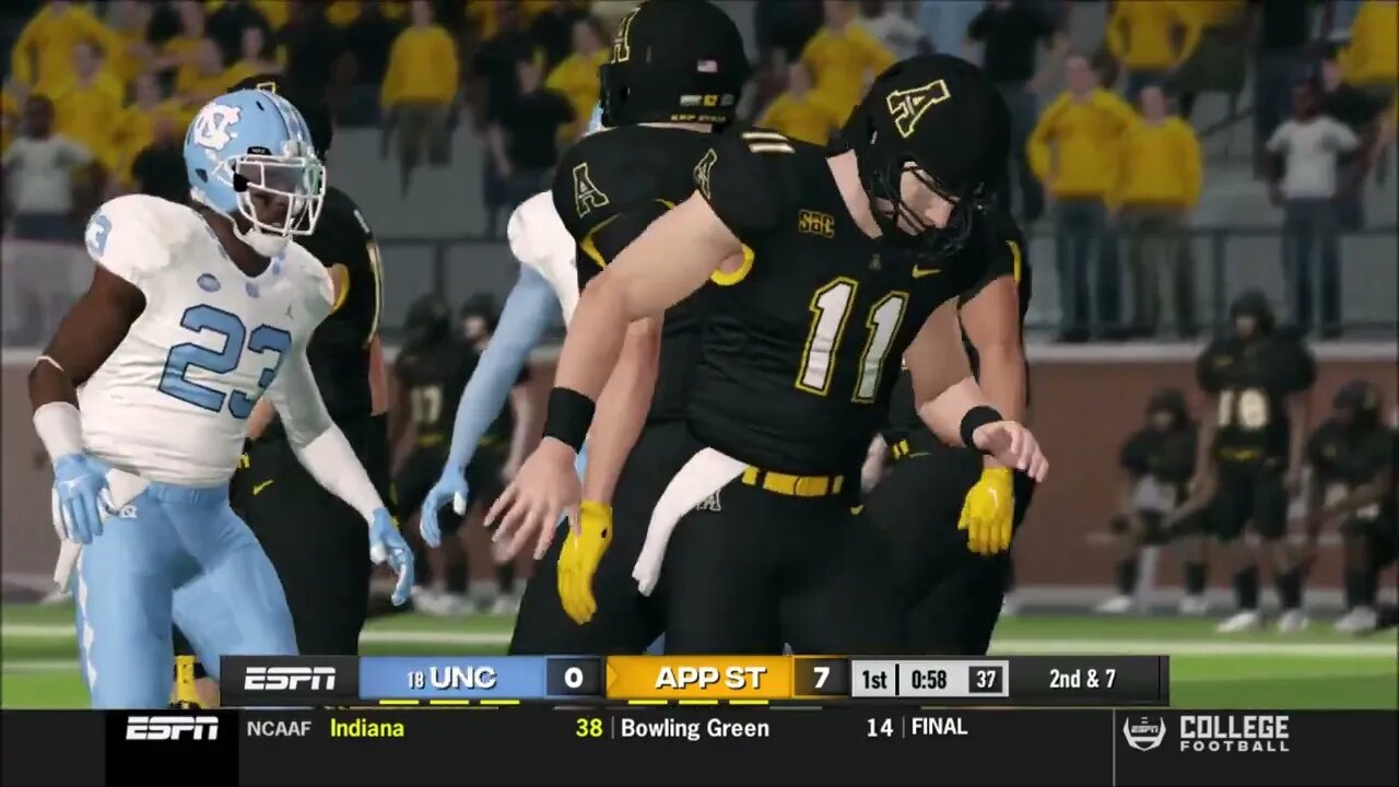 NCAA Football 14 - CFB Revamped - Dynasty Mode - North Carolina vs App State