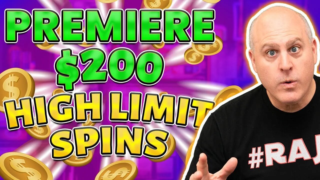 💥 $200 HIGH LIMIT SPINS 💥 Thrilling Night of MAX BET Spins!